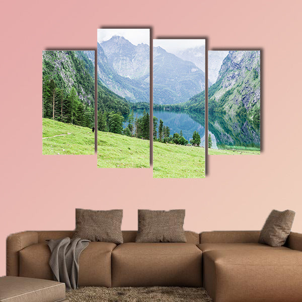 Lake Obersee, Sch nau am Konigssee, Bavaria, Germany wall art