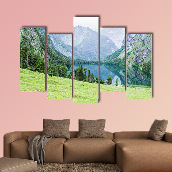 Lake Obersee, Sch nau am Konigssee, Bavaria, Germany wall art