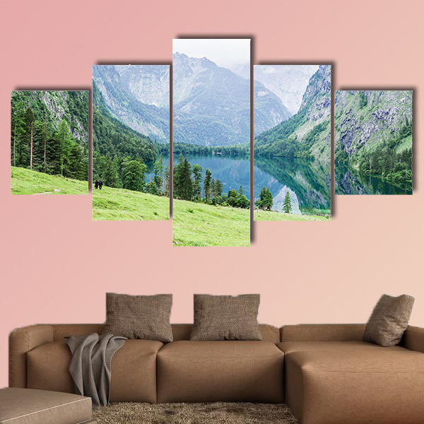 Lake Obersee, Sch nau am Konigssee, Bavaria, Germany wall art