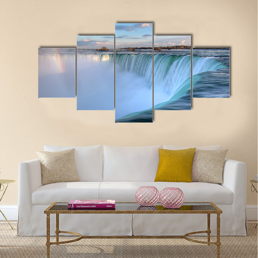 Niagara Falls from the Canadian Side Multi Panel Canvas Wall Art