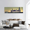 Kalmar castle in evening light Panoramic Canvas Wall Art