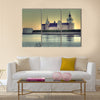 Kalmar castle in evening light Sweden multi panel canvas wall art