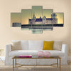 Kalmar castle in evening light Sweden multi panel canvas wall art