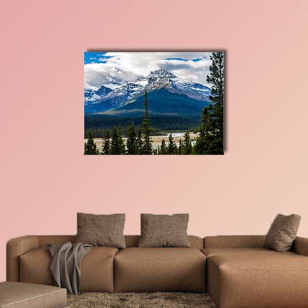 Taken along the ice field parkway, Banff National canvas wall art