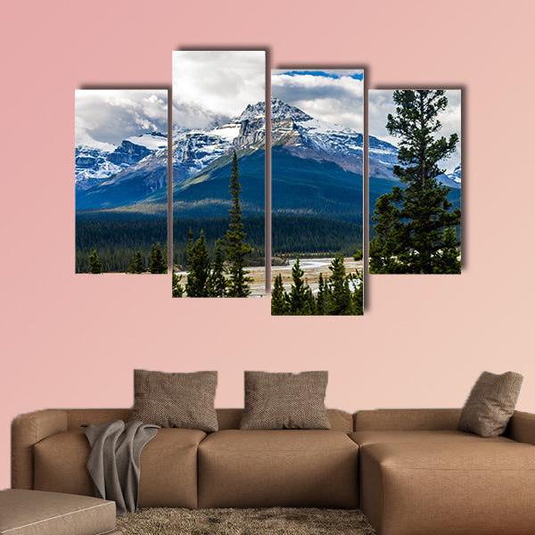 Taken along the ice field parkway, Banff National canvas wall art