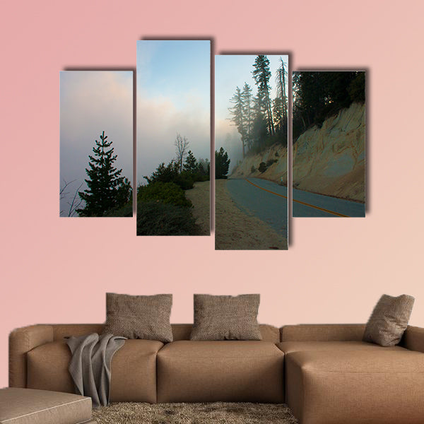 Sierra Nevada is a mountain range in the Western United States Multi panel canvas wall art
