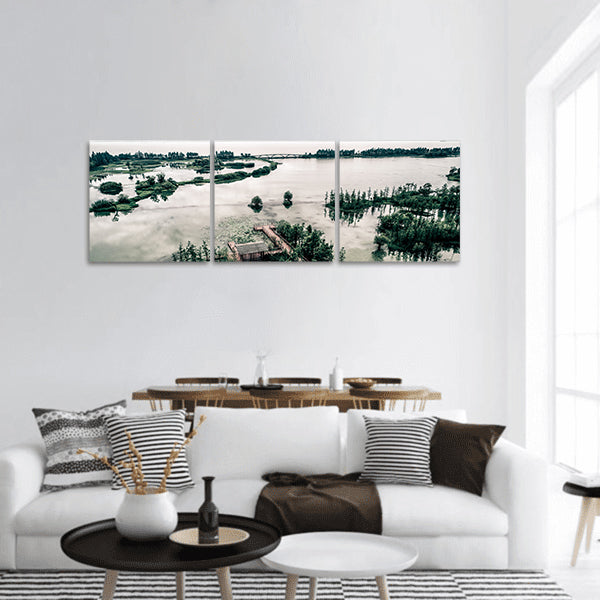 Park scenery Panoramic canvas Wall Art