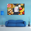 Time for diet, fasting diet concept, Multi panel canvas wall art