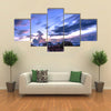 Beautiful sky sunset clouds in Venezuela Multi panel canvas wall art