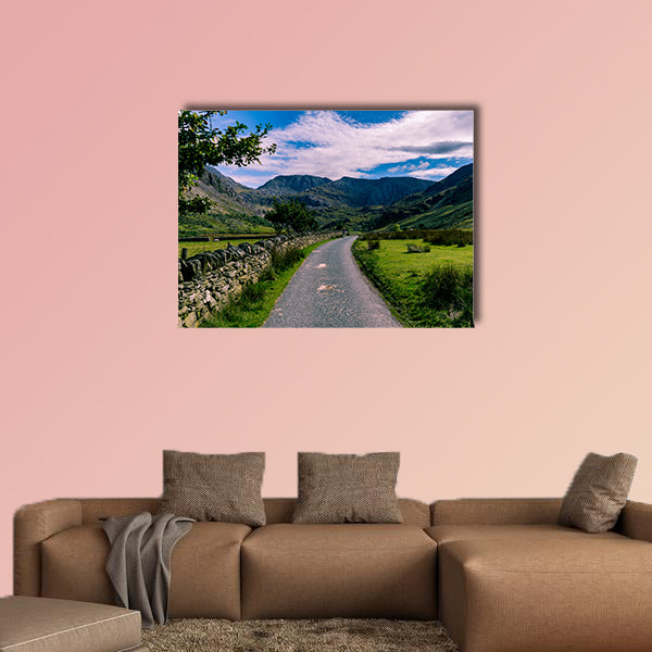 Picture taken in Snowdonia National Park Multi panel canvas wall art