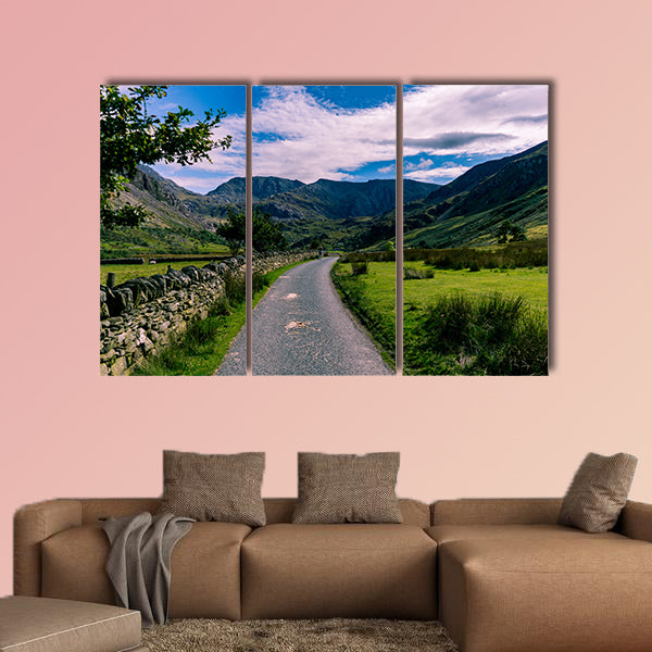 Picture taken in Snowdonia National Park Multi panel canvas wall art