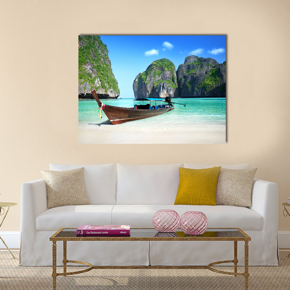 Phi Phi island Maya bay Multi panel canvas wall art