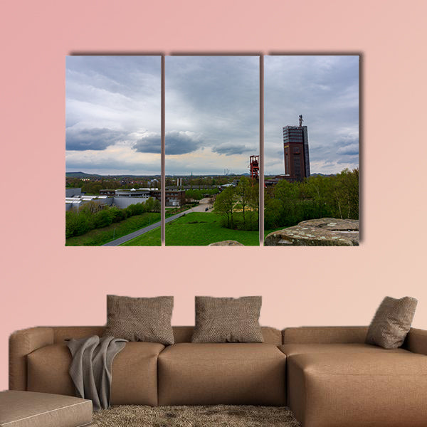 Coal mine Nordstern in Gelsenkirchen in Germany multi panel canvas wall art