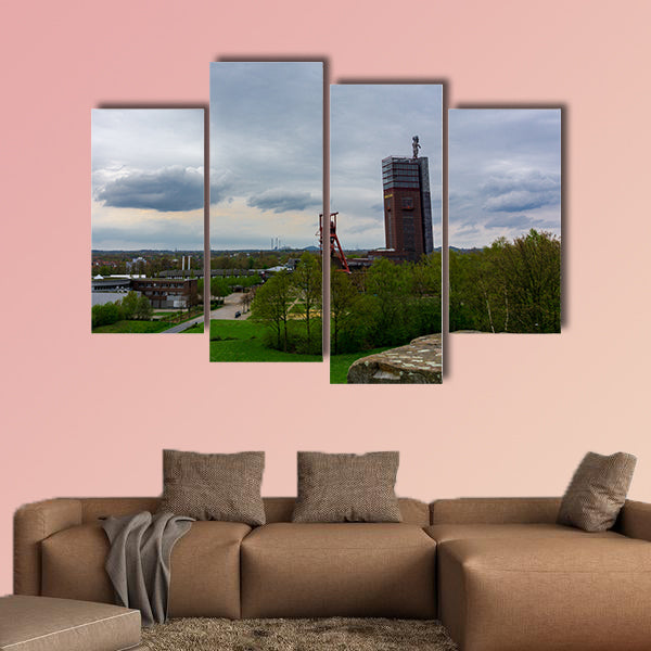 Coal mine Nordstern in Gelsenkirchen in Germany multi panel canvas wall art