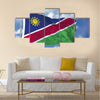 Namibia Flag in a Blue Sky Multi panel canvas wall art