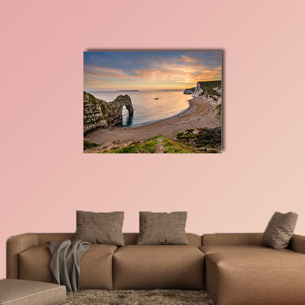 Landscape view of Durdle Door on the Jurassic Coast wall art