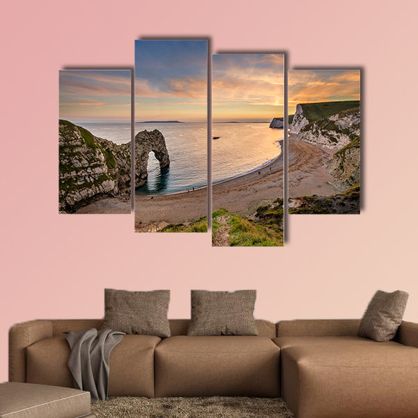 Landscape view of Durdle Door on the Jurassic Coast wall art