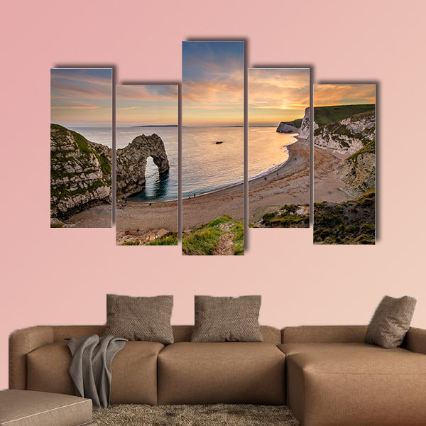 Landscape view of Durdle Door on the Jurassic Coast wall art