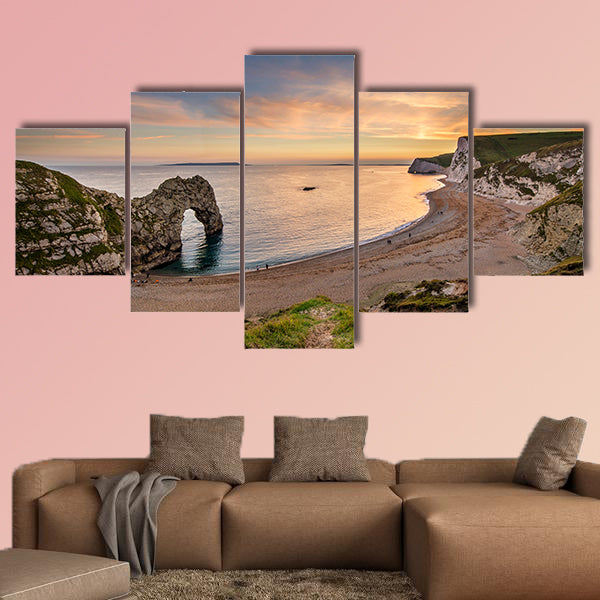 Landscape view of Durdle Door on the Jurassic Coast wall art