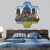 Architecture of the Berlin Cathedral at sunrise, Germany hexagonal canvas wall art