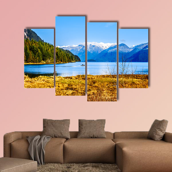 Pitt Lake with the Snow Capped Peaks of the Golden Ears, Tingle wall art