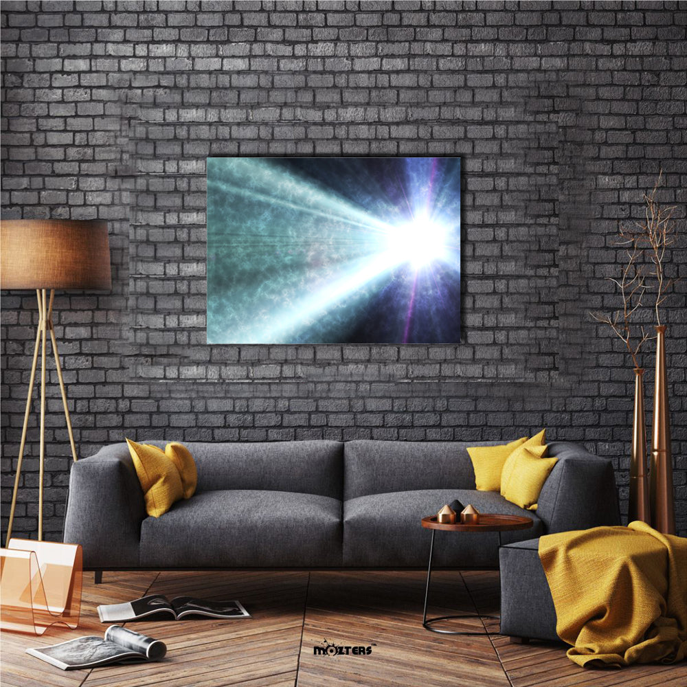 The Light Leaks From The Galaxy Multi Panel Canvas Wall Art