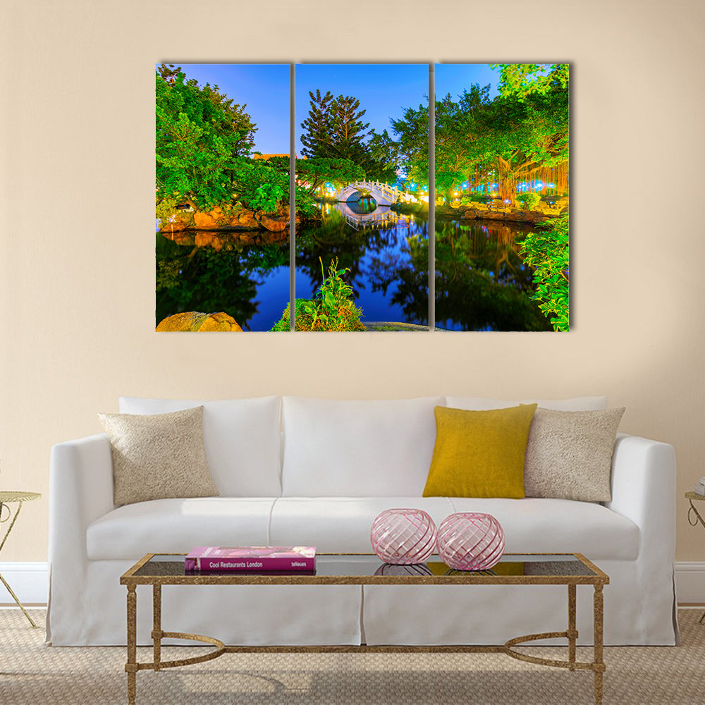 Peace Memorial Park In Taipie Multi Panel Canvas Wall Art Set