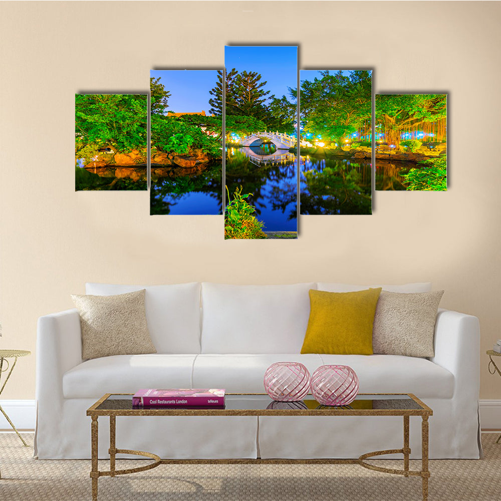 Peace Memorial Park In Taipie Multi Panel Canvas Wall Art Set