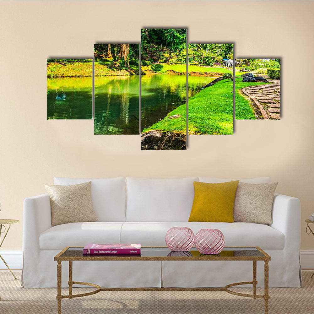 The Mesmerizing Public Park At Samoeng District, Thailand Multi Panel Canvas Wall Art Set