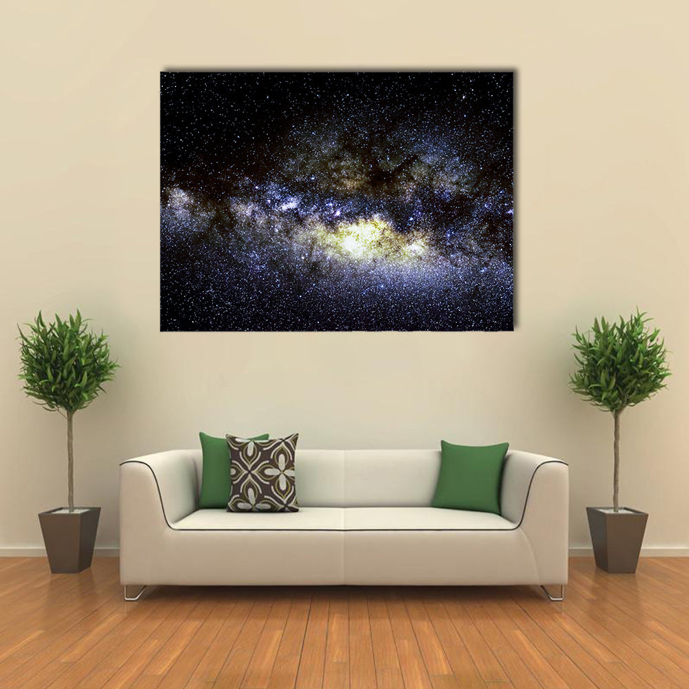 When It Is Night InKenya, Africa Multi Panel Canvas Wall Art