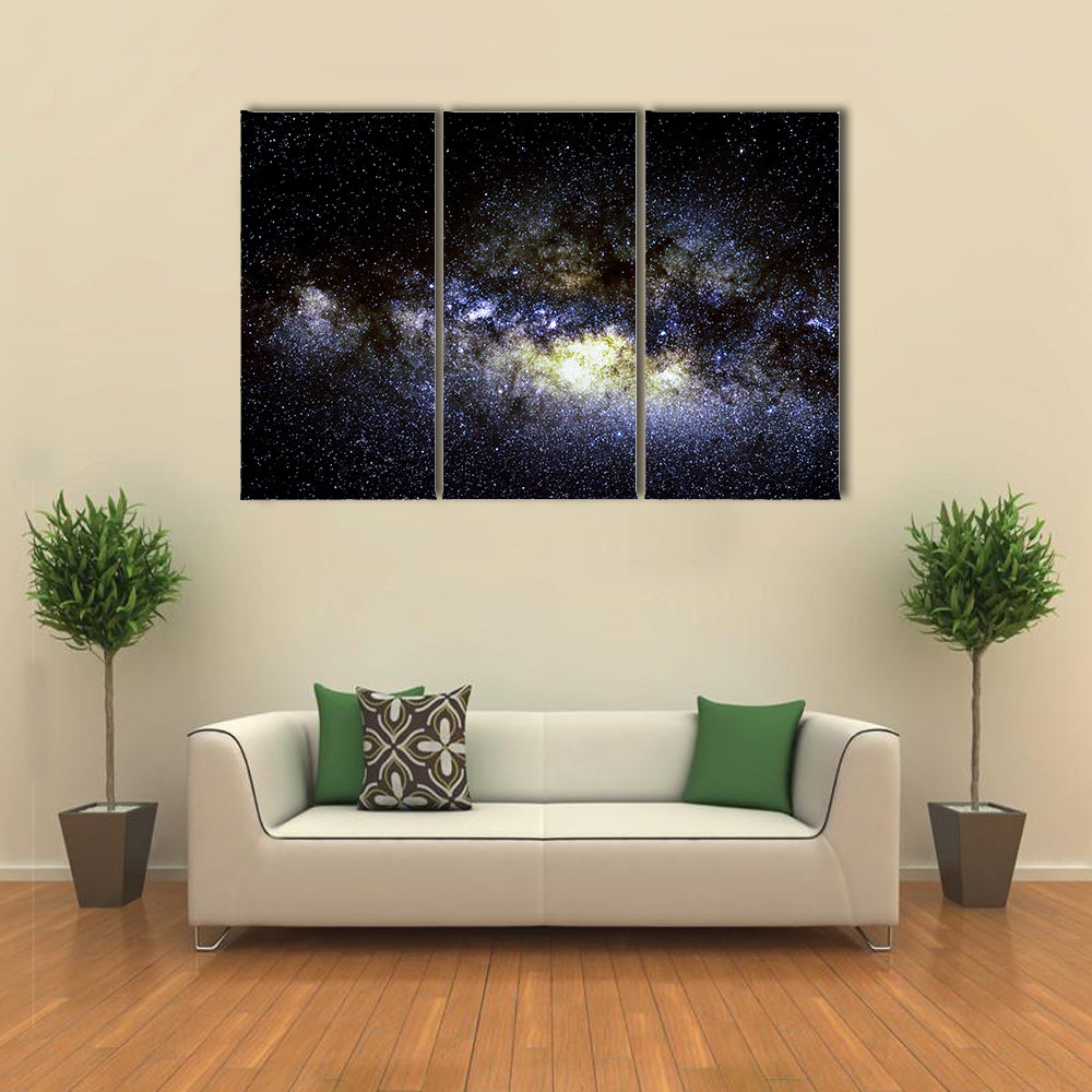 When It Is Night InKenya, Africa Multi Panel Canvas Wall Art