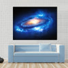 A Super Massive Galaxy In Outer Space Multi Panel Canvas Wall Art