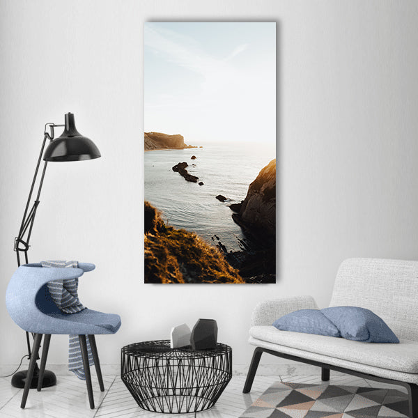 Adventure water ocean sea beach Vertical Canvas Wall Art