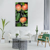 apple apple tree branch leaves Vertical Canvas Wall Art