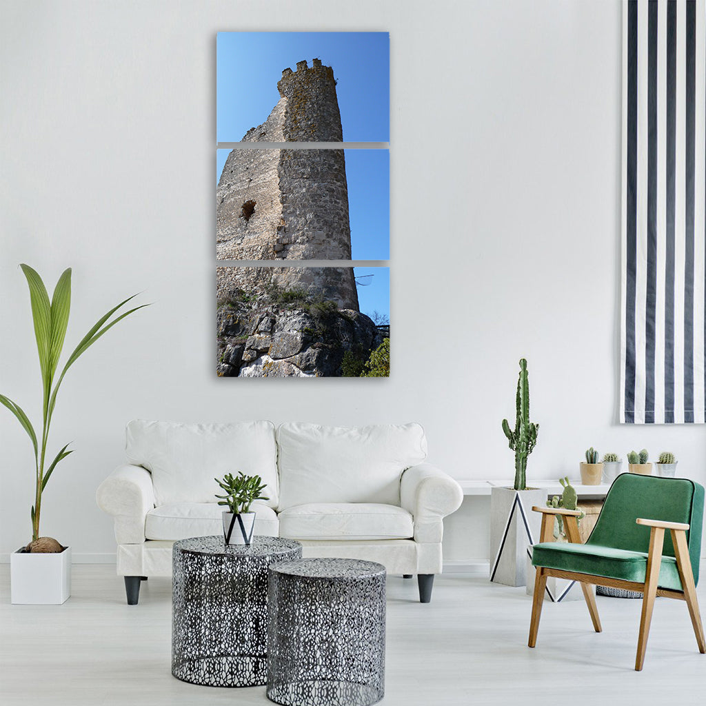 austria ruins remains historical Vertical Canvas Wall Art