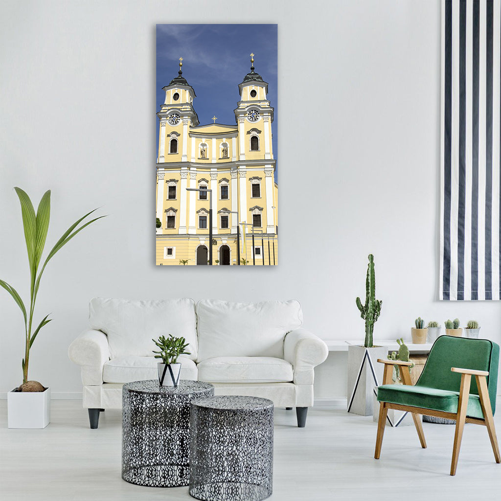 basilica st michael mondsee Vertical Canvas Wall Art
