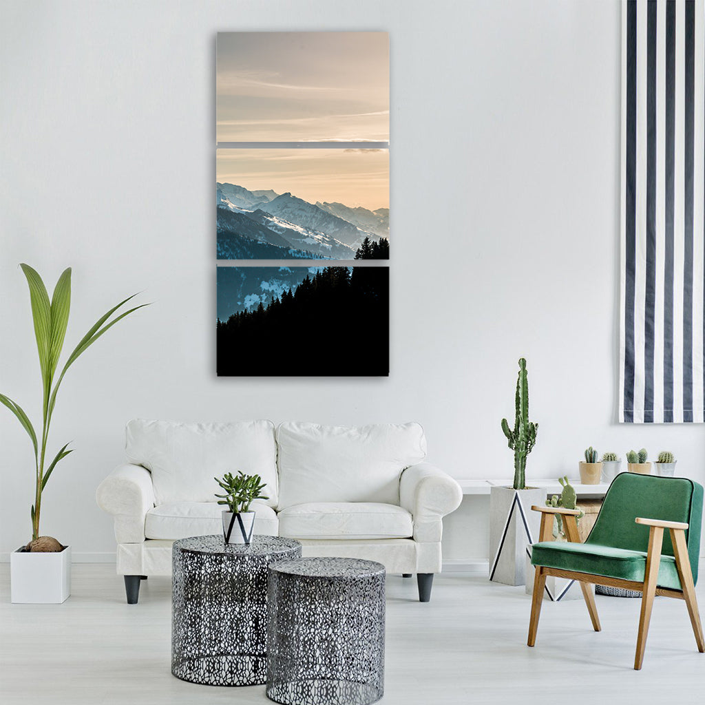 beatenberg mountain bernese oberland Vertical Canvas Wall Art