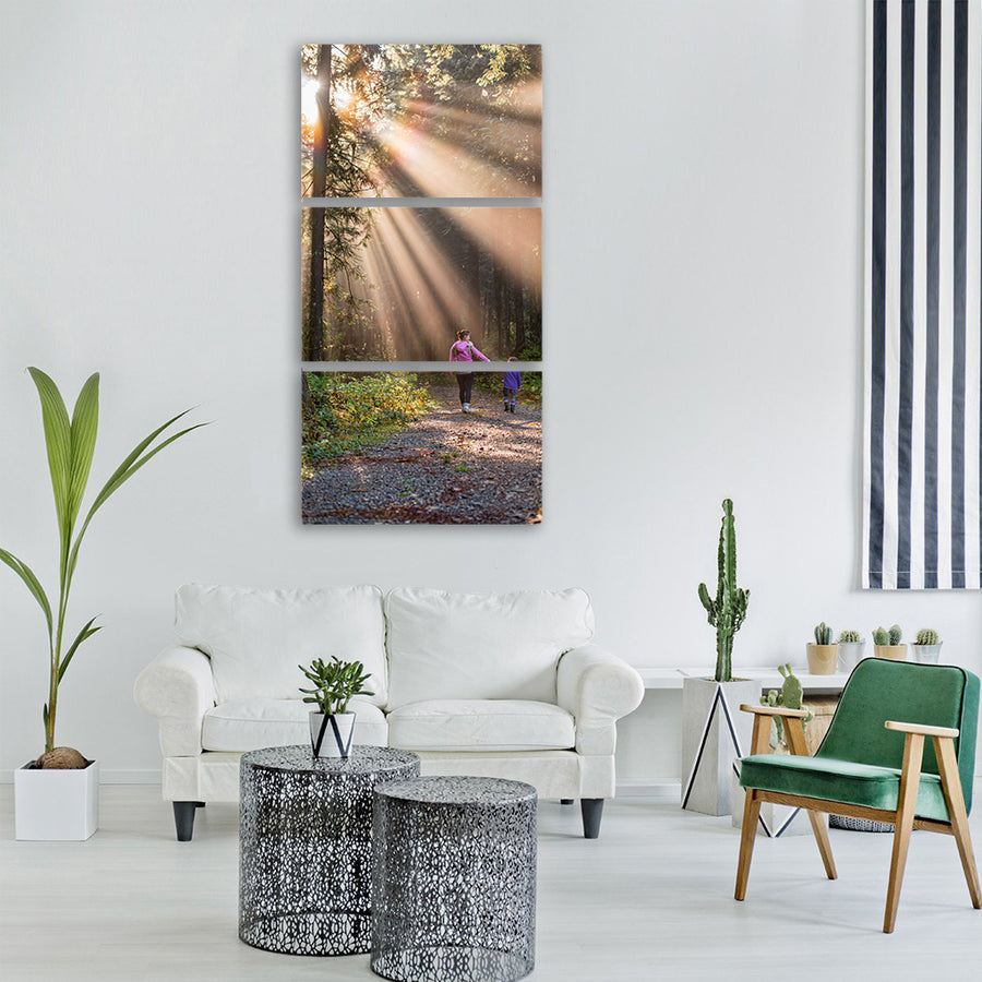 beautiful british columbia canada Vertical Canvas Wall Art