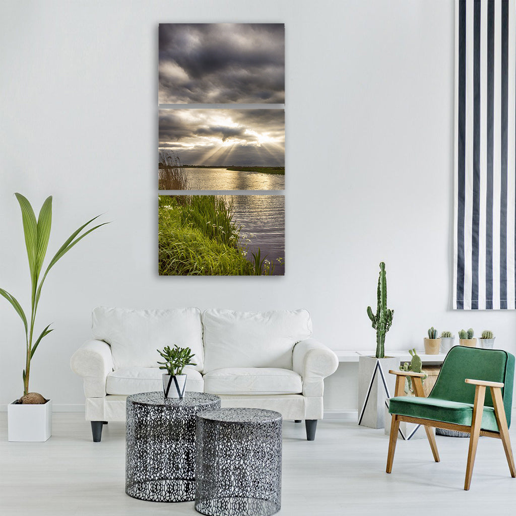 body of water nature Vertical Canvas Wall Art