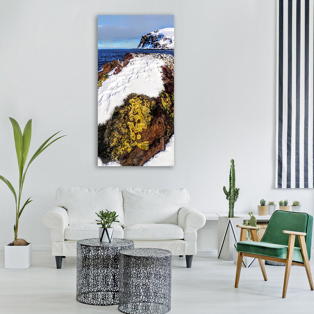 body of water travel nature Vertical Canvas Wall Art