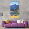 Break rest nature recovery bike Vertical Canvas Wall Art