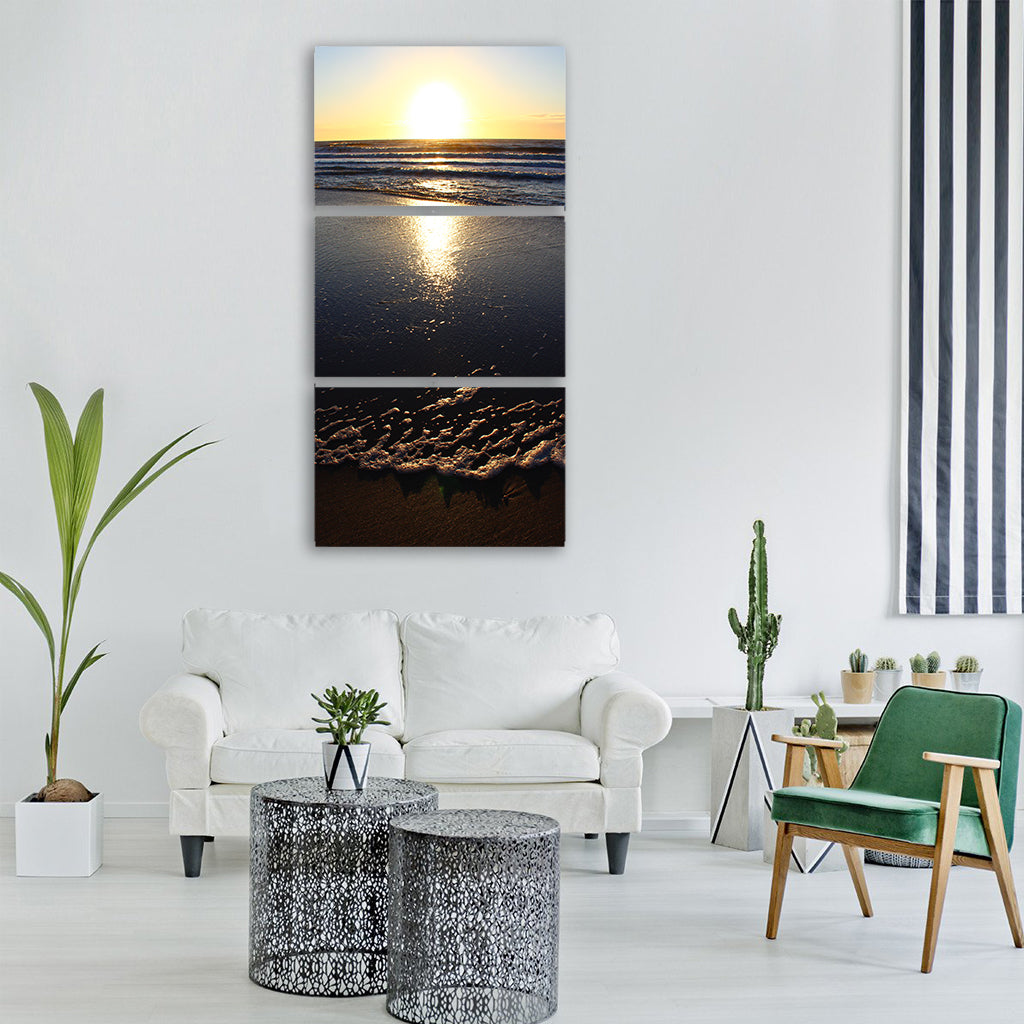 cadzand bad netherlands holland Vertical Canvas Wall Art