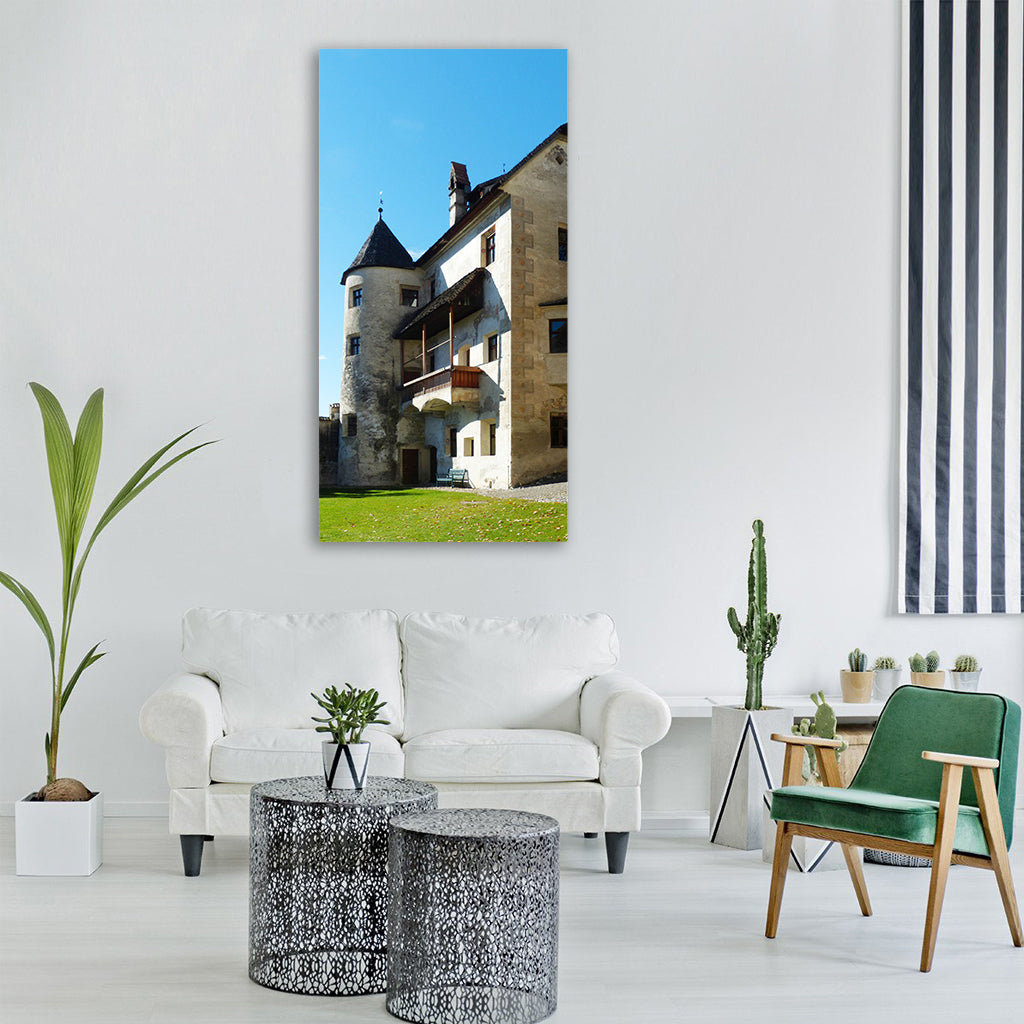 castle closed feldthurns feldthurns Vertical Canvas Wall Art
