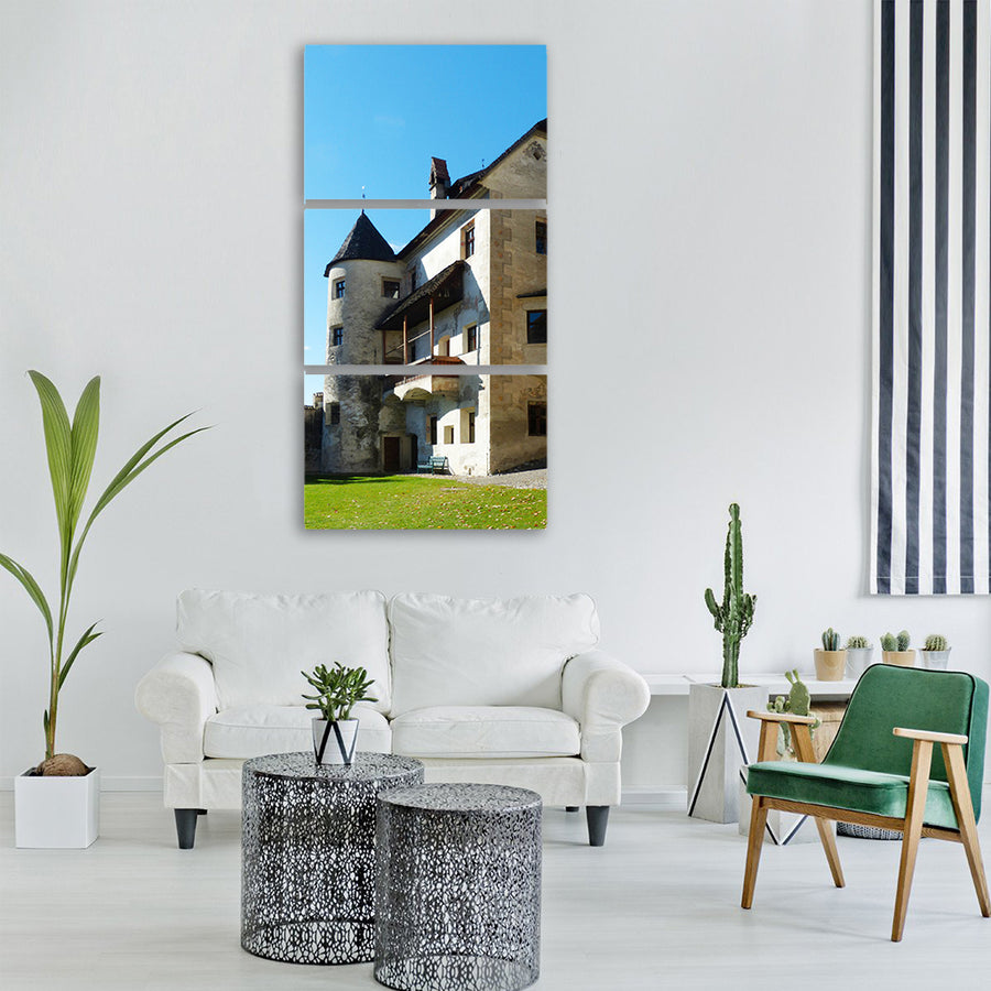 castle closed feldthurns feldthurns Vertical Canvas Wall Art
