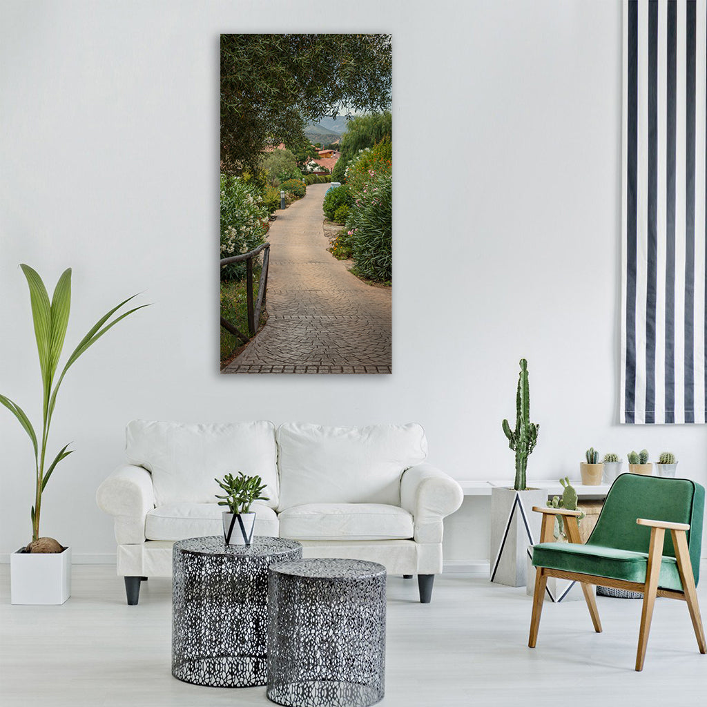 chia chia sardinia sardinia Vertical Canvas Wall Art
