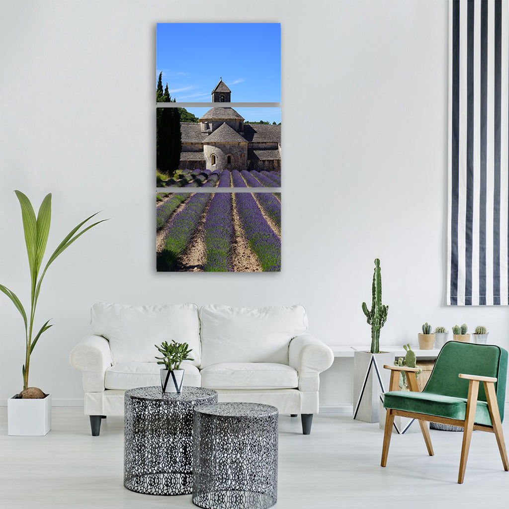 church monastery abbey Vertical Canvas Wall Art