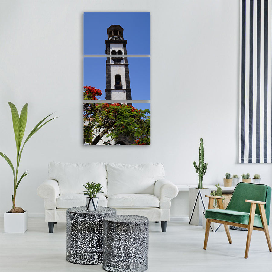 church mediterranean chapel flair Vertical Canvas Wall Art