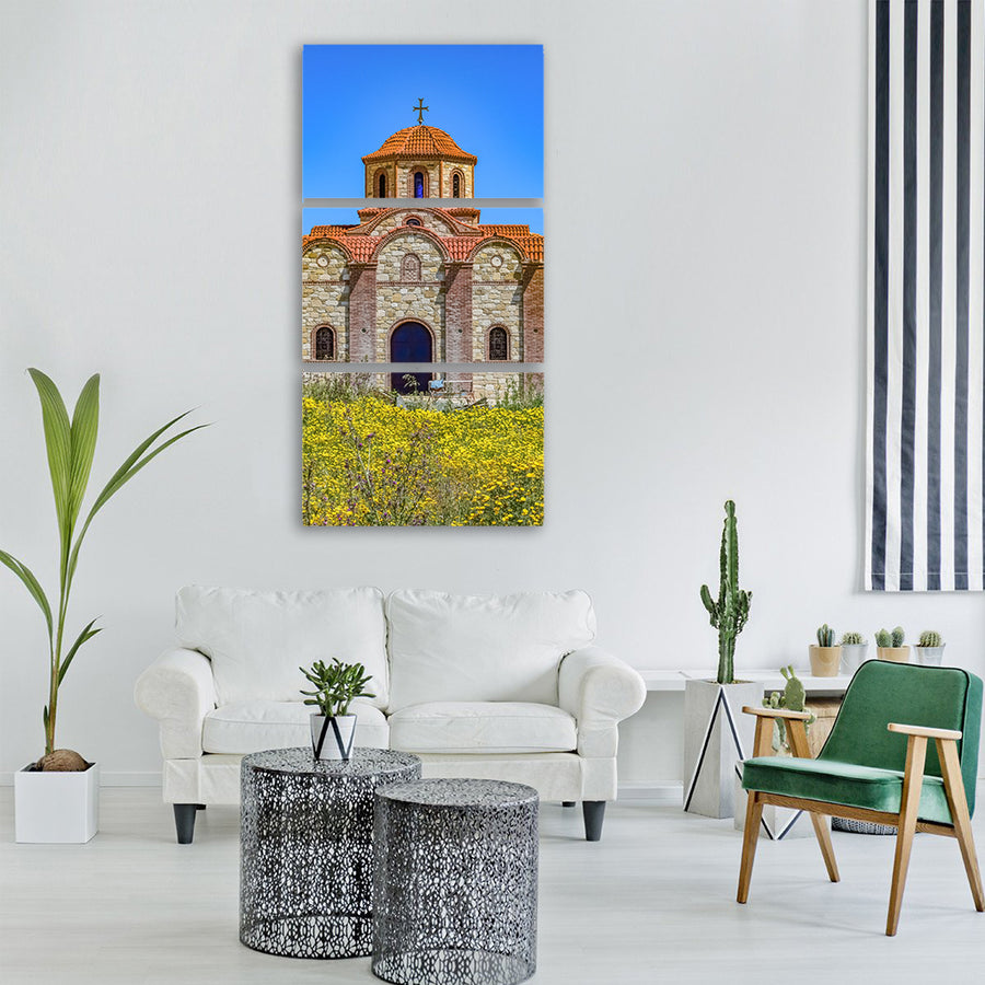 church architecture religion Vertical Canvas Wall Art