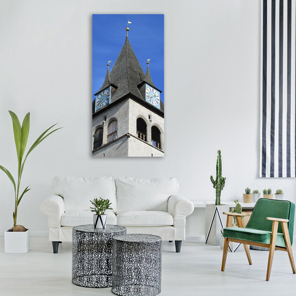 church architecture religion sky Vertical Canvas Wall Art