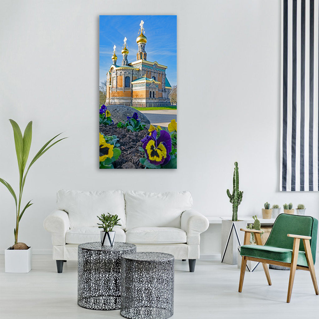 darmstadt hesse germany Vertical Canvas Wall Art